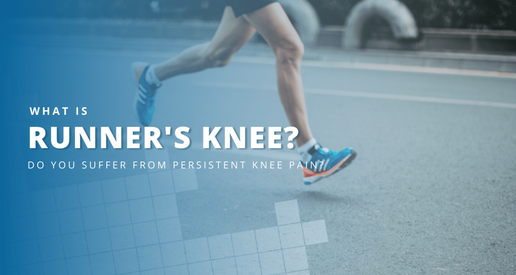 Banner and title header for the blog what is runner's knee?